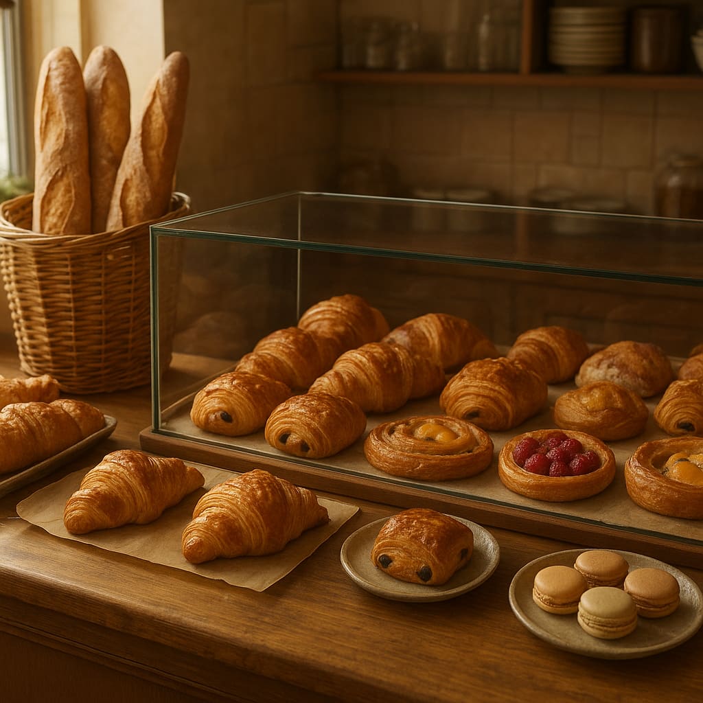 Französische Backwaren